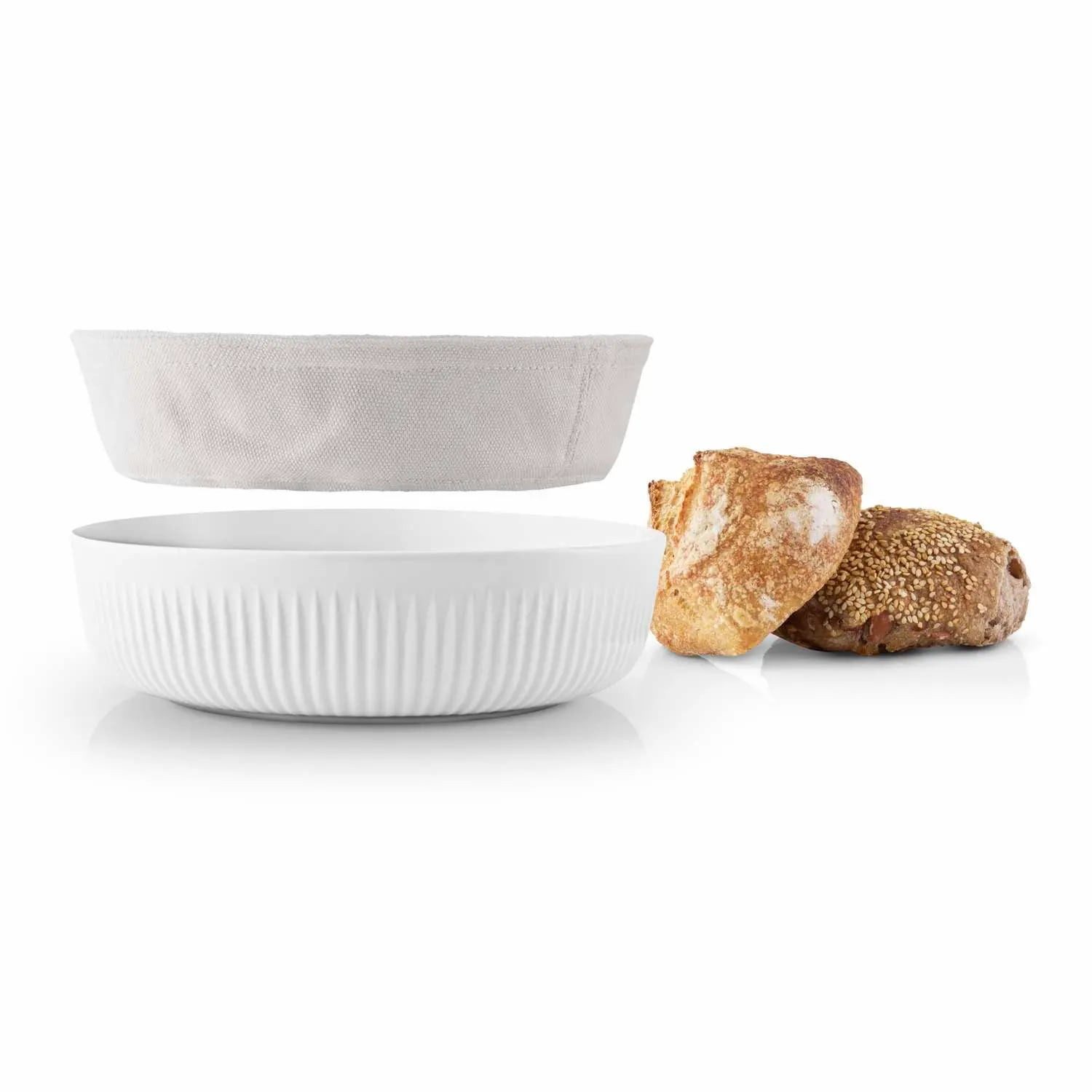Eva Solo Brotkorb Legio Nova 20 cm, Porzellan, Baumwolle, (1-tlg)
