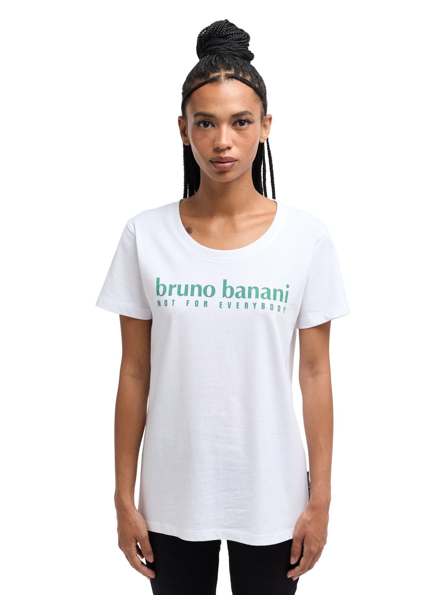 Avery Grün Bruno / Weiß T-Shirt Banani