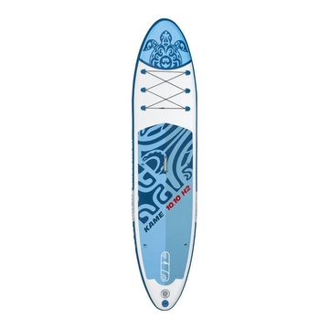 JBAY.ZONE Inflatable SUP-Board KAME H2 Allround SUP Board Komplettset blau, Longboard, (Komplettset)