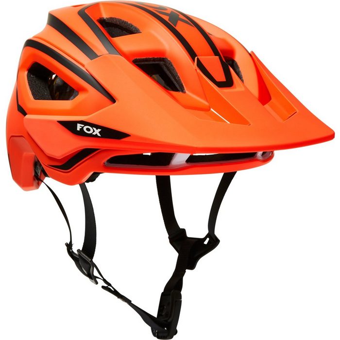 Fox Racing Fahrradhelm Fox Helm Speedframe Pro Dvide Floating Orange Größe S (1-tlg)