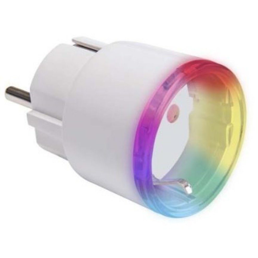 Shelly Home Shelly Plug & Play "Plus Plug S" Wi-Fi Smart-Steckdose 10A Smart-Home-Station, Mit Messeinheit