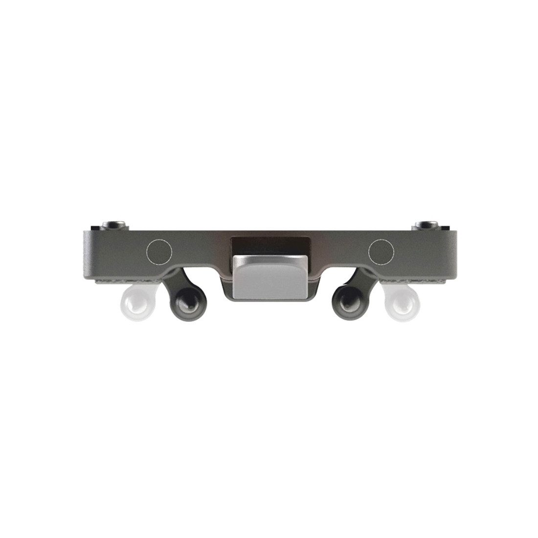 racktime Fahrrad-Gepäckträger Snapit System Adapter Lochabstand 195 x 100mm, ohne Schloss