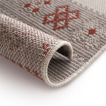 Teppich Karo, Erhältlich in 2 Farben & 4 Größen, Wohnteppich, Karat, Rechteckig, Höhe: 7 mm, pflegeleicht, Wohnzimmer