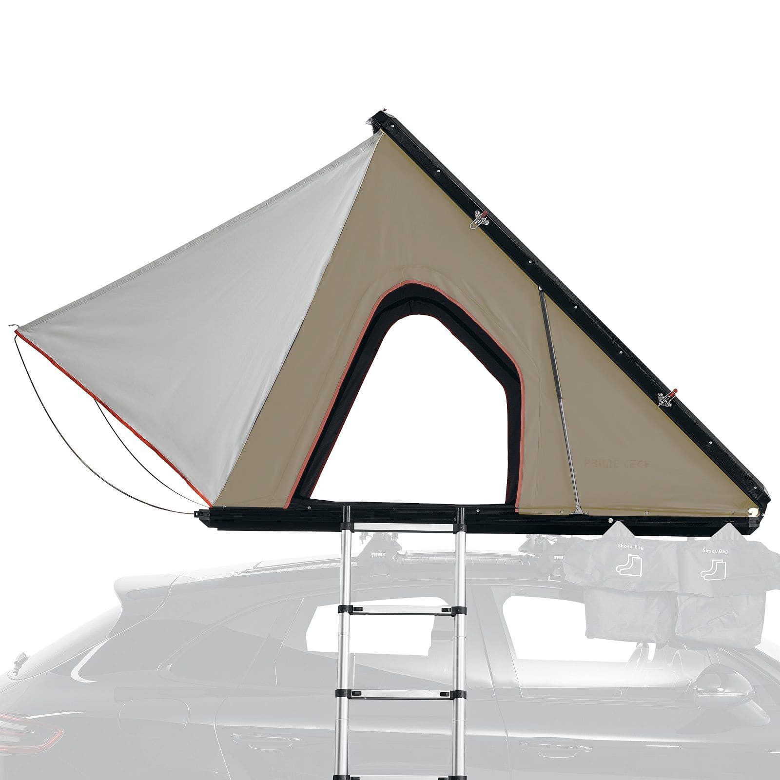 Dachzelt Prime Tech Autodachzelt Gamma L (schwarz/beige)