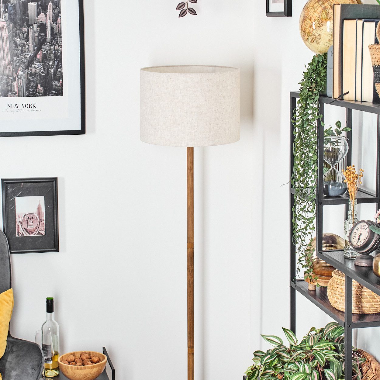hofstein Stehlampe Stehlampe im skandinavischen Design, günstig online kaufen