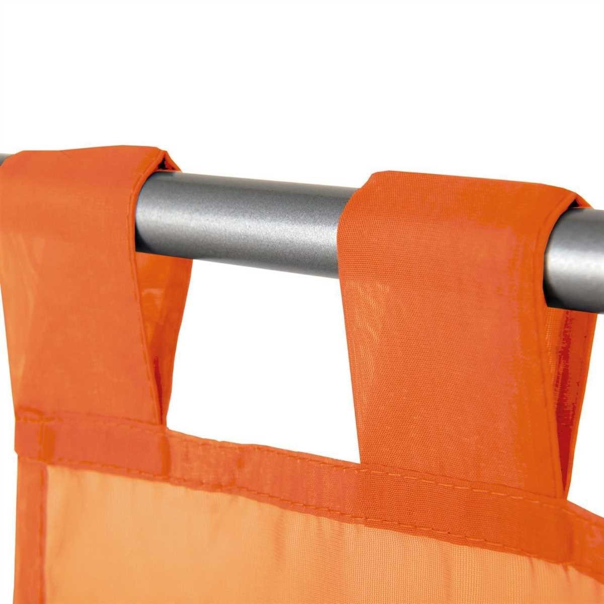 Bestlivings Vorhang (1 St), Schlaufen, transparent, Microfaser, Küchengardine in "Raffoptik", Transparente Bistrogardine mit Schlaufen