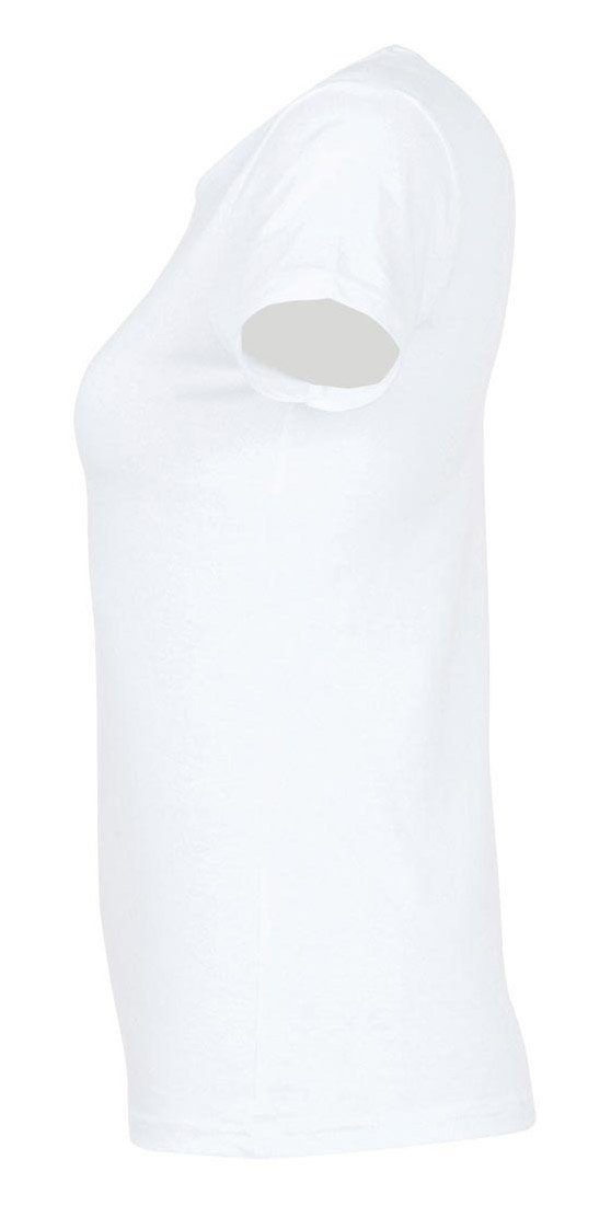 RMK T-Shirt Damen Shirt kurzarm Rundhalsshirt mit modischem Frontdruck "Ted günstig online kaufen