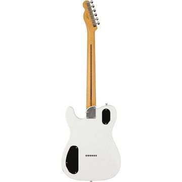 Fender E-Gitarre, E-Gitarren, T-Modelle, Made in Japan Elemental Telecaster HH RW Nimbus White - E-Gitarre