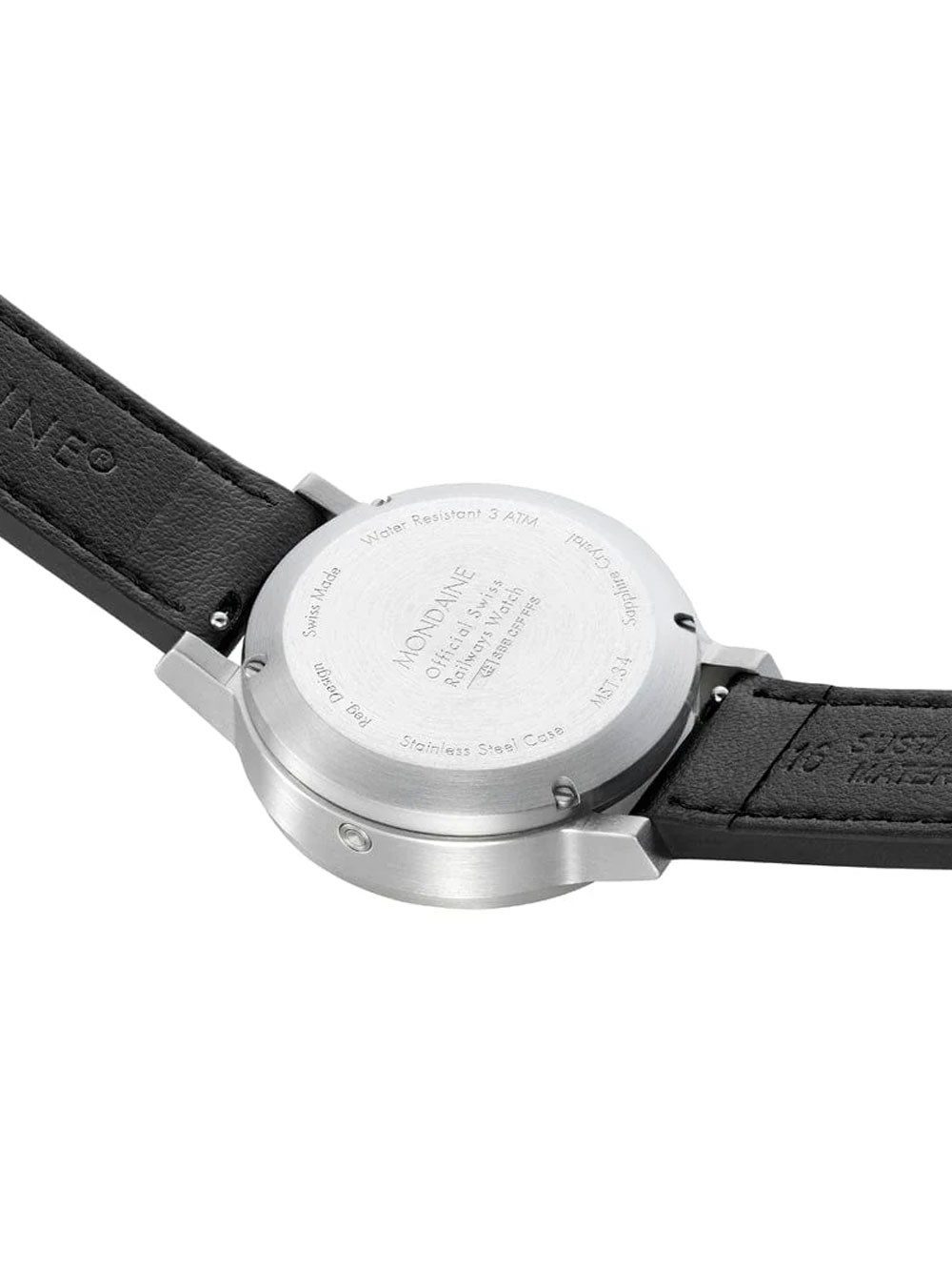 MONDAINE Quarzuhr Mondaine MST.34020.LBV.SET Damenuhr Stop2go 34mm 3ATM Mondaine MST.34020.LBV.SET Damenuhr Stop2go 34mm 3ATM