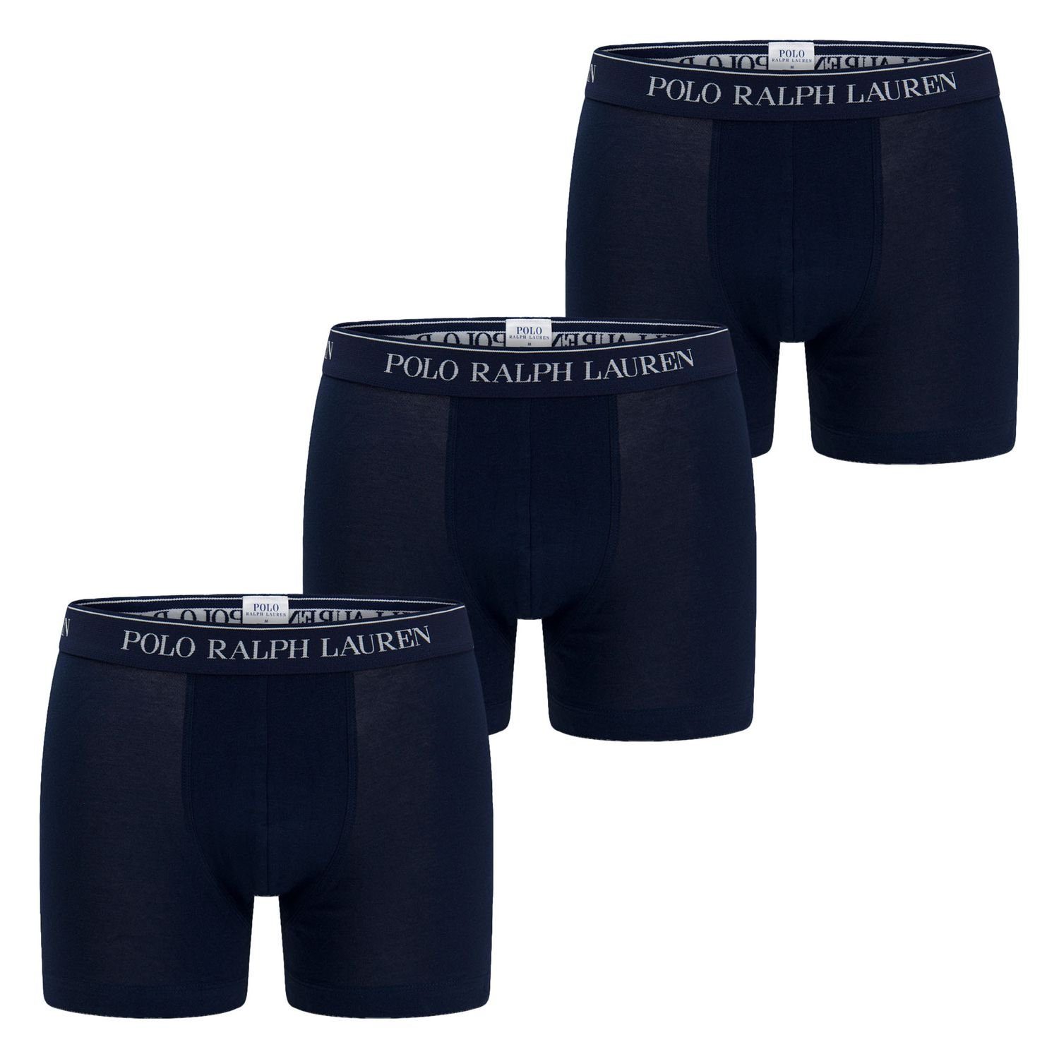 Polo Ralph Lauren Boxershorts CLASSIC TRUNK 3er Pack (3-St) mit Logo Webbund 3PK CR NVY/CR NVY/ CR NVY 004