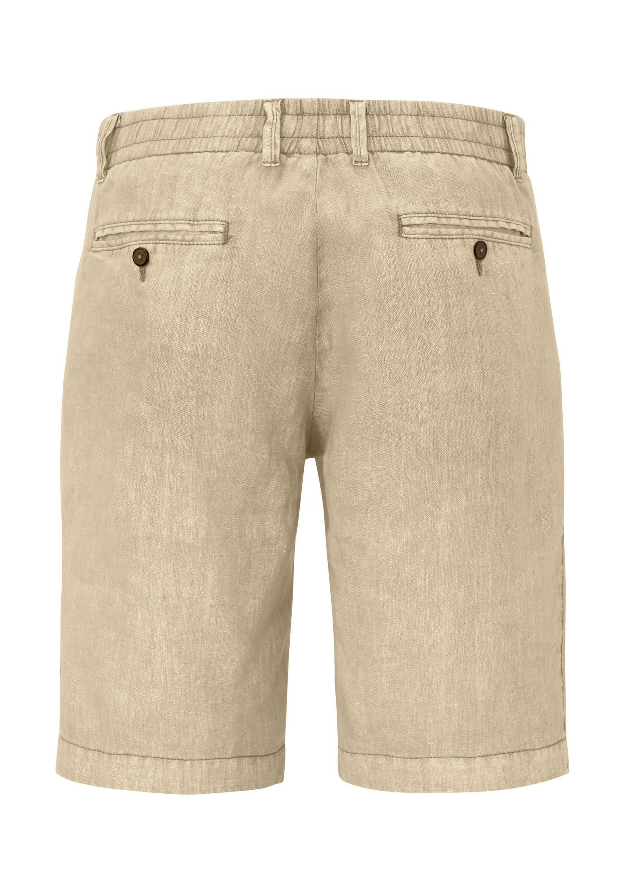 S4 Jackets aus Modern Leichte 2 Shorts Fit Bermudas MAUI Leinen straw