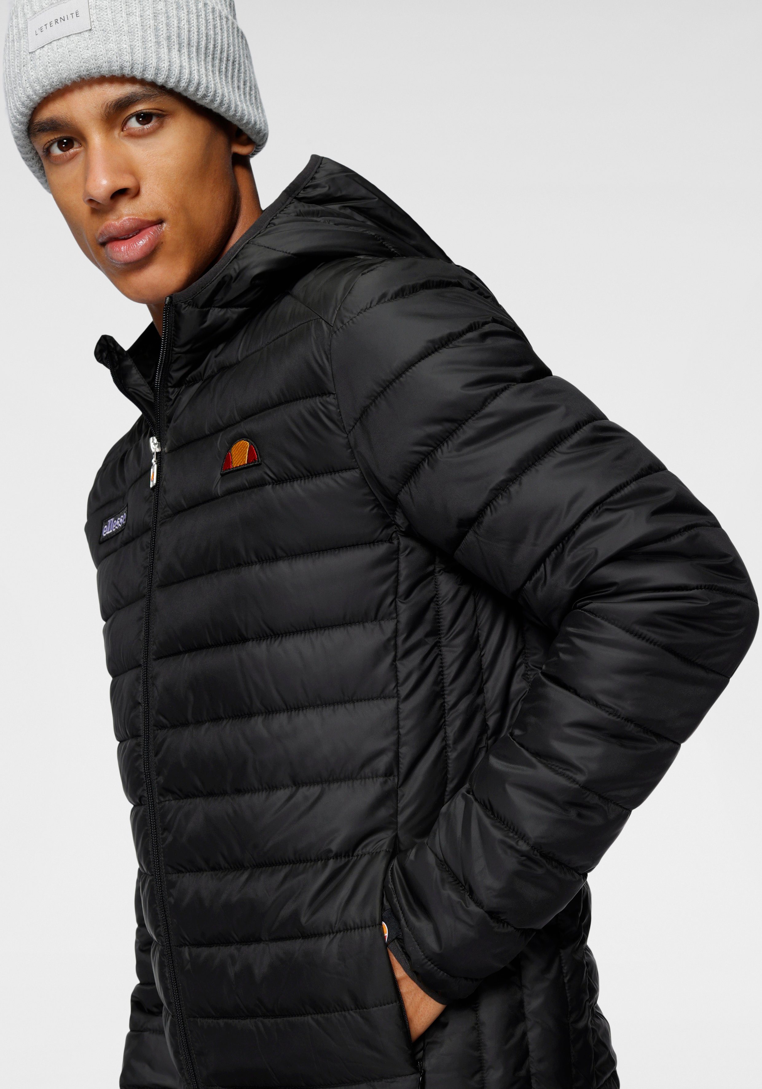 Ellesse Outdoorjacke Lombardy Padded Jacket mit hochschließendem Kragen, wasserabweisend – Bild 4 von 5