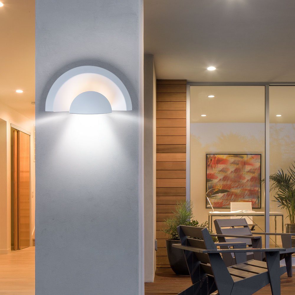 etc-shop Außen-Wandleuchte, Leuchtmittel inklusive, Wandleuchte Wandlampe Außenleuchte Lampe Hauswand