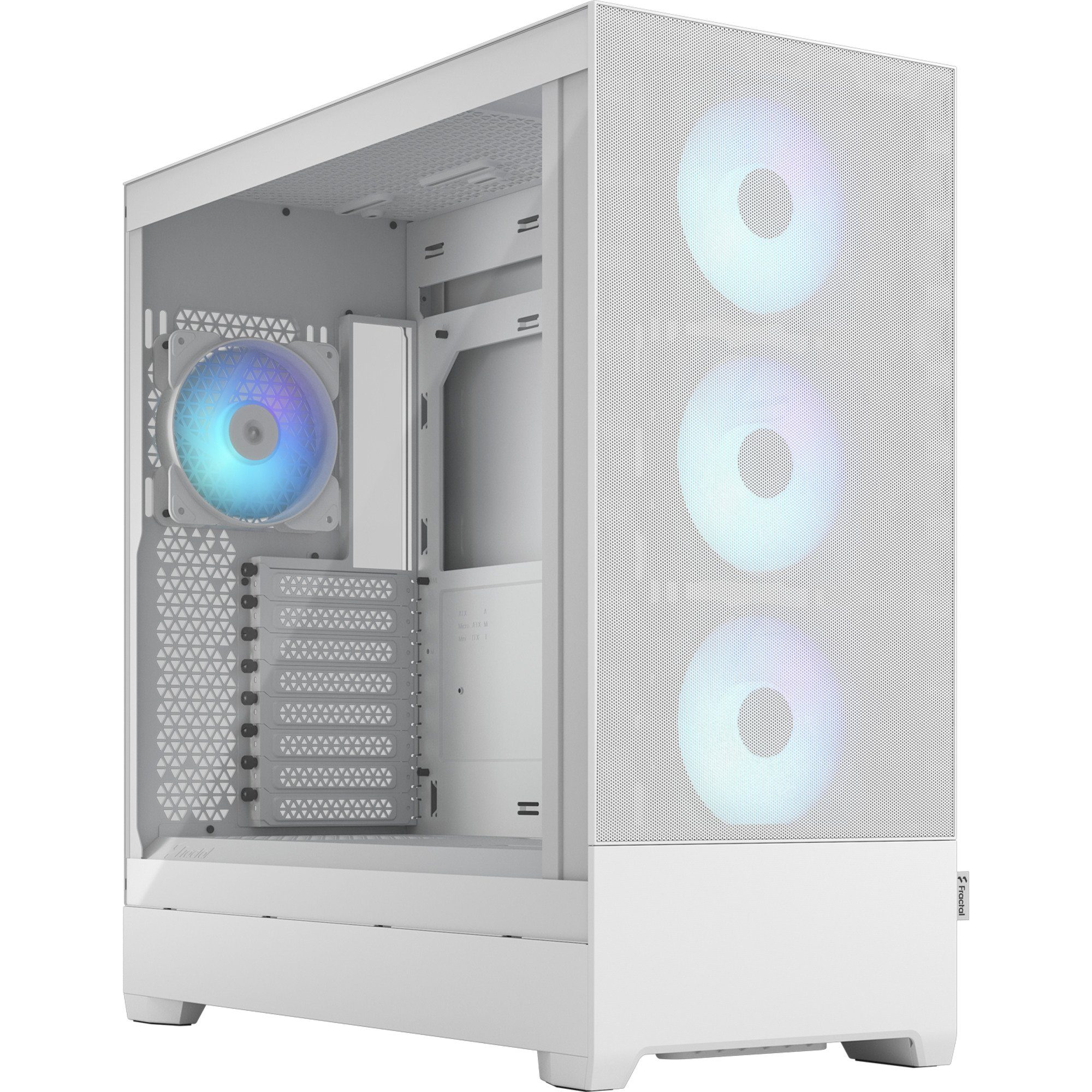 Fractal Design PC-Gehäuse Pop XL Air RGB White TG Clear Tint