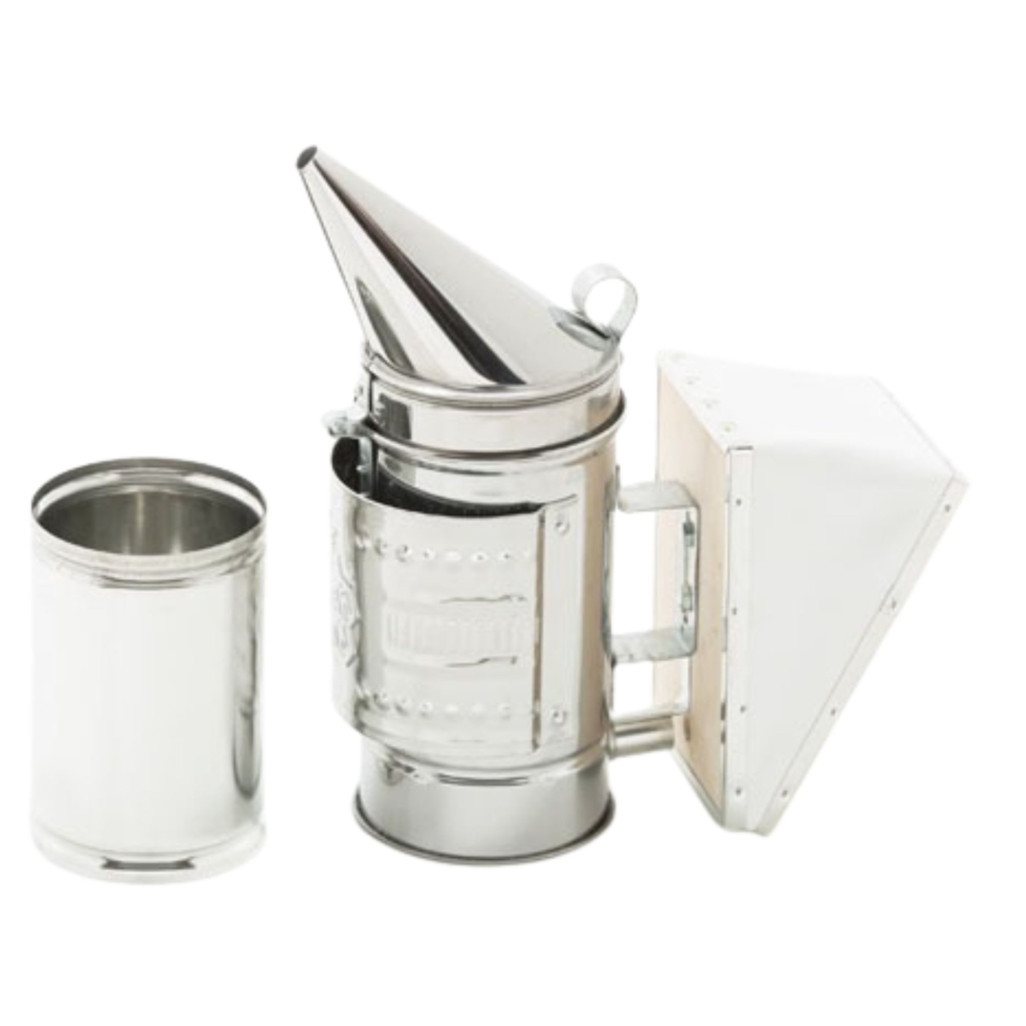 Bienenbeute Bienen Smoker mit RAUCHINNENDOSE 30cm hoch Rostfrei (galvanisiert)