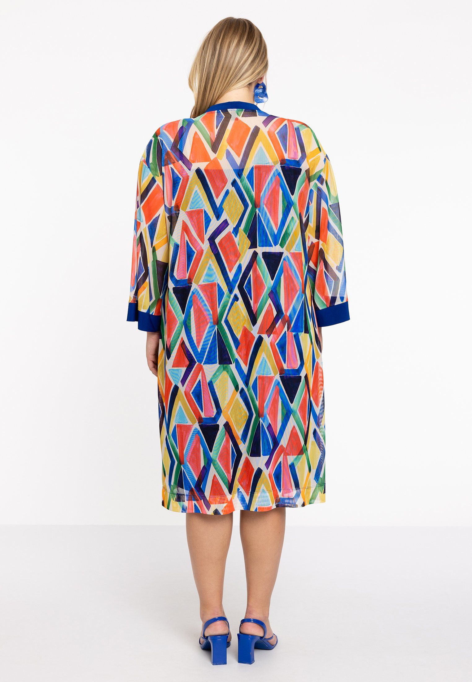 YOEK Cardigan Damen Kimono Große Größen