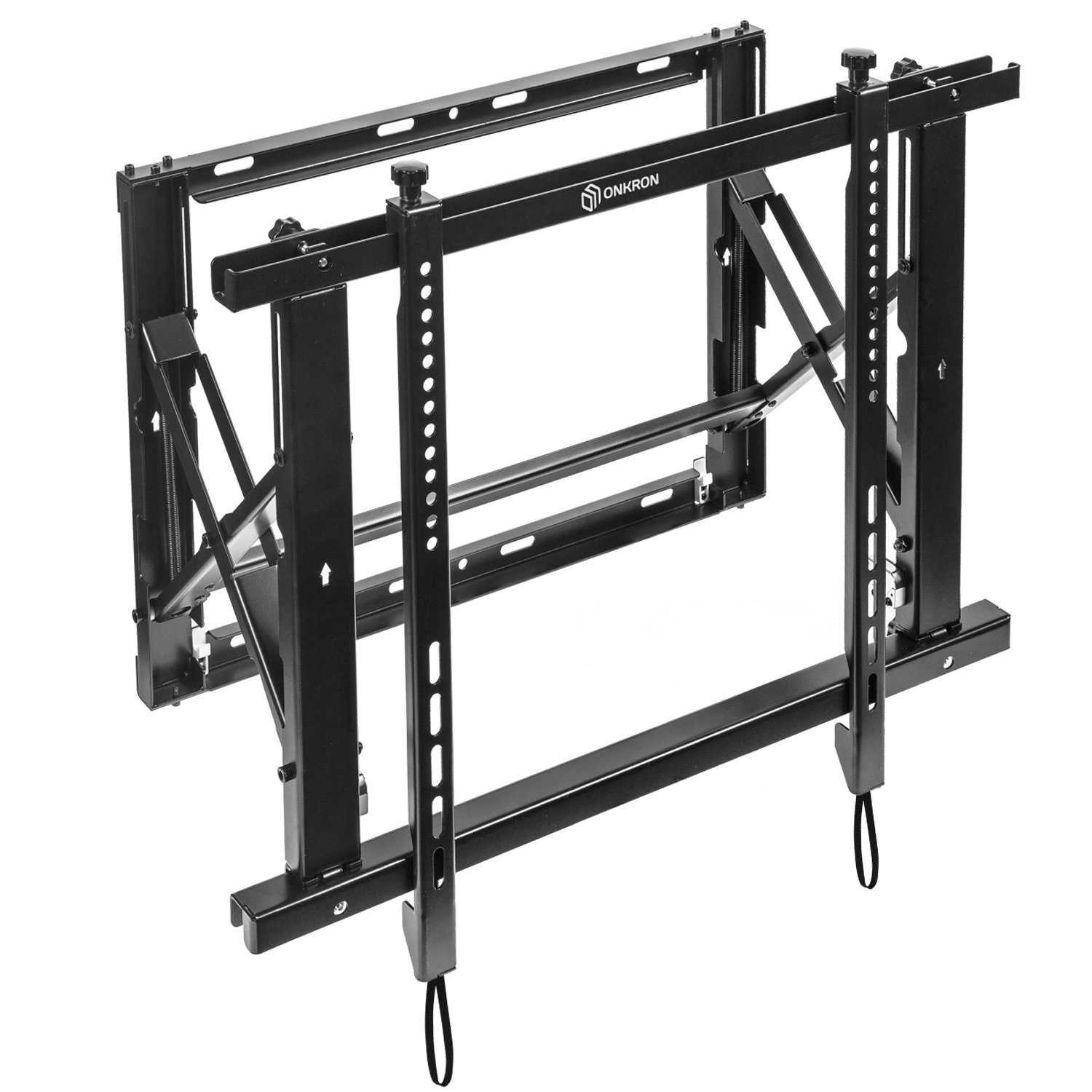 ONKRON TV-Wandhalterung TV Videowandhalterung ausziehbar für 40-70‘‘ bis zu 45 kg Schwarz, (bis 70,00 Zoll, ausziehbar)