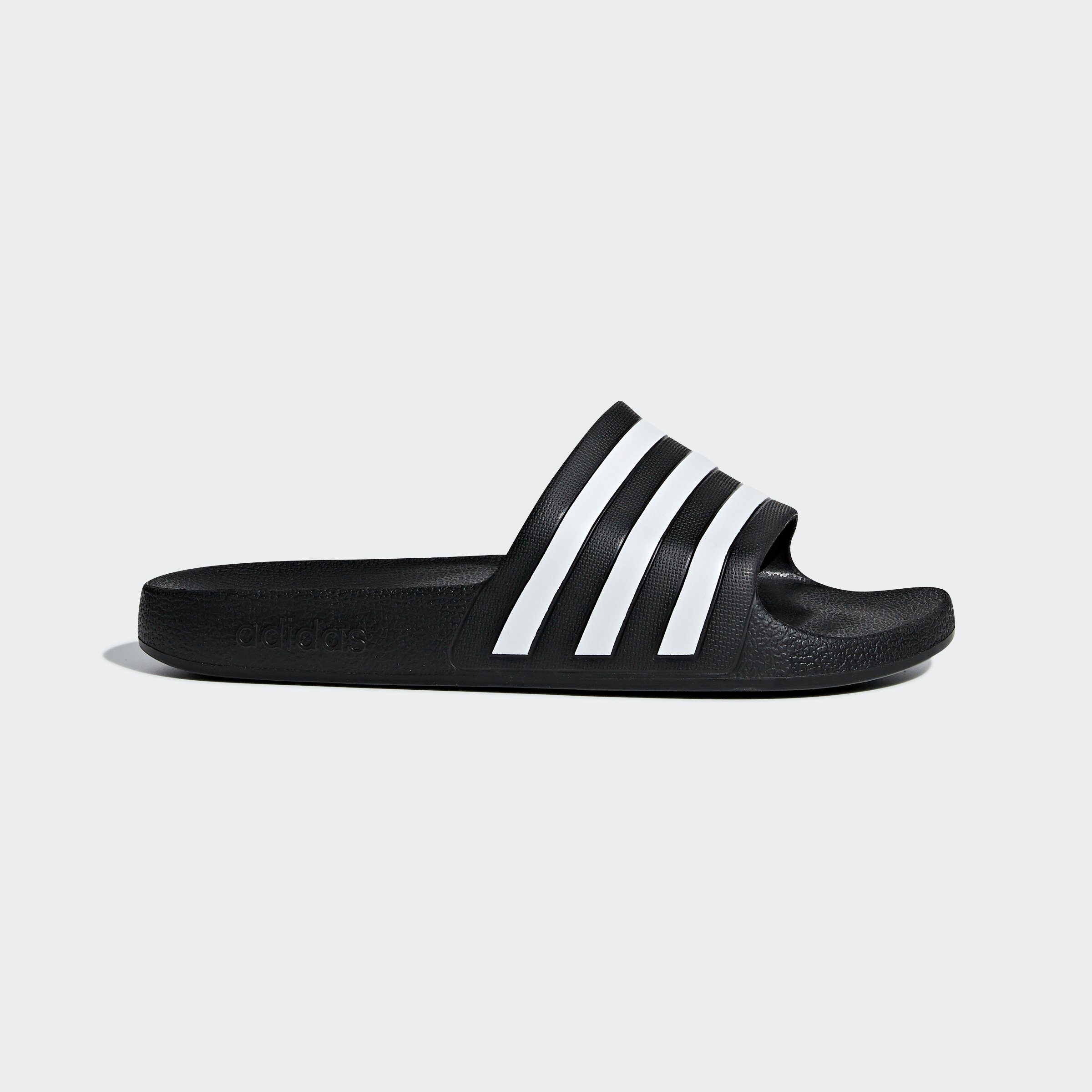 Core Core adidas Cloud White Black / AQUA / Badesandale ADILETTE Black Sportswear