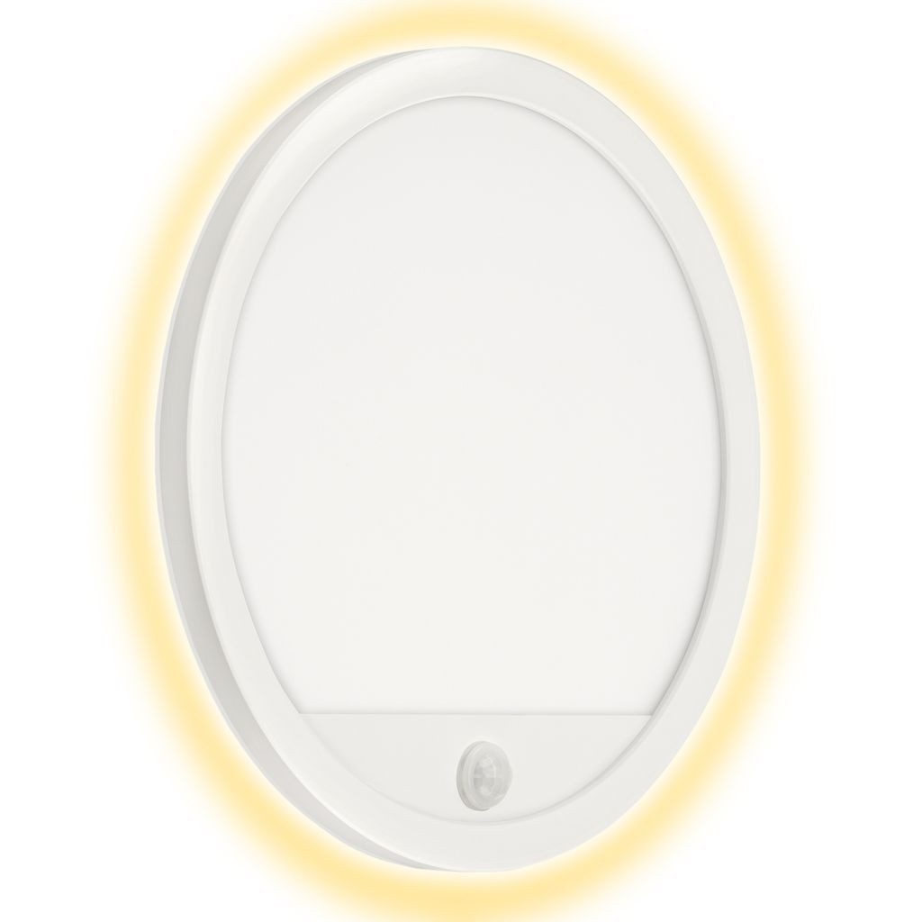 Telefunken Außen-Wandleuchte 313706TF, Leuchtdauer einstellbar, LED fest integriert, 2700K - Extra-Warmweiß