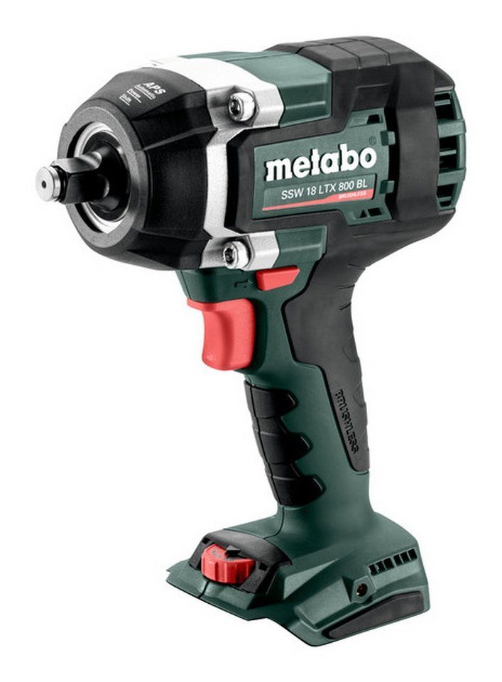 metabo Akku-Schlagschrauber SSW 18 LTX 800 BL, 2575 U/min, 800 Nm, Akku-Schlagschrauber Ohne Akku in metaBox 145 L