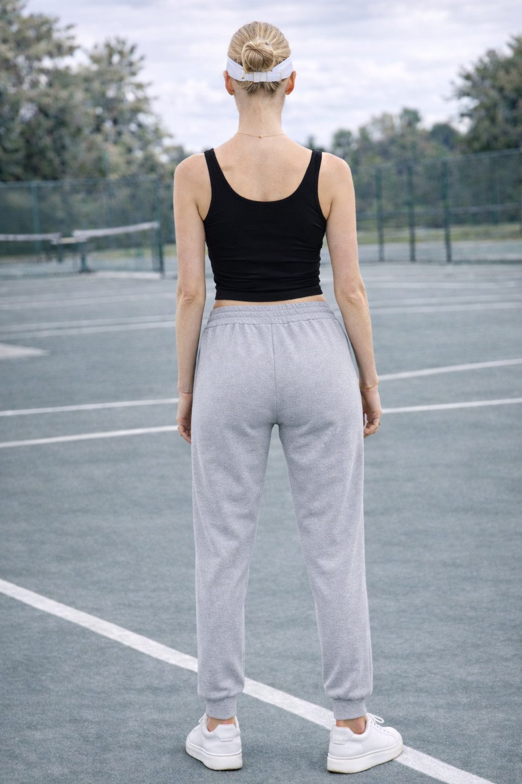 R-CAMP Jogginghose Jogginghose Damen Slim Fit Freizeithose Frauen (Packung, 1-tlg., Jogginghose für Damen) Baumwolle Sweathose
