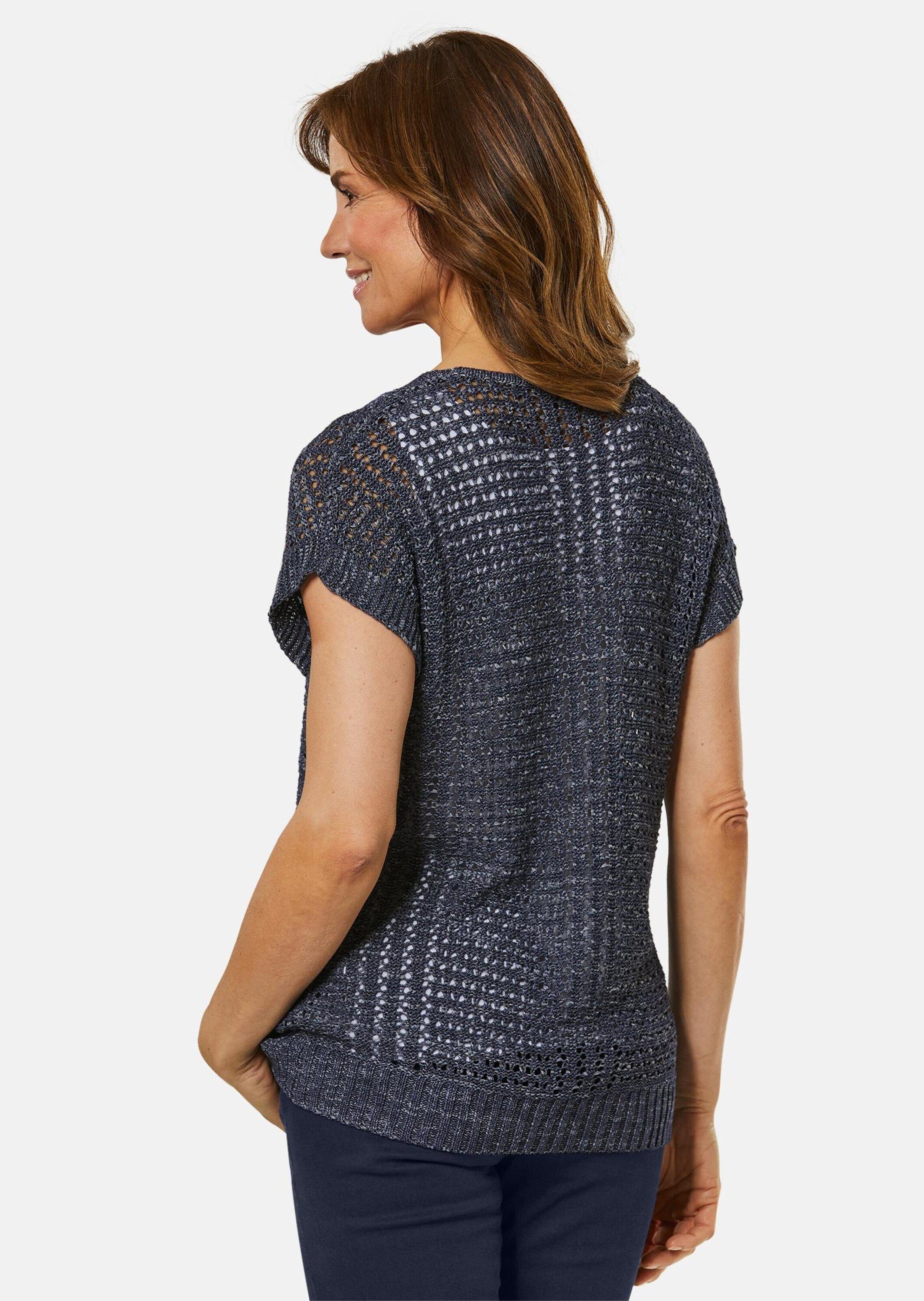 GOLDNER Strickpullover Kurzgröße: Pullover