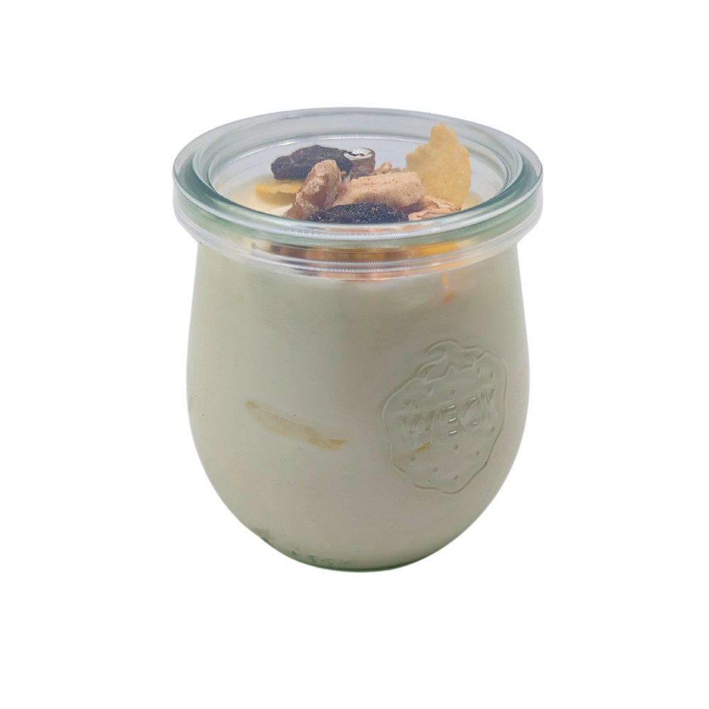 mikken Joghurtgläser 8er Set WECK Dessertgläser 220 ml Joghurtglas mit Frischhaltedeckel, (8er Set) – Bild 3 von 5