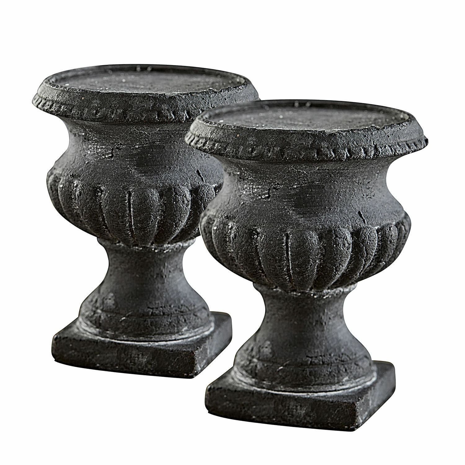 Mirabeau Kerzenständer Kerzenständer 2er Set Renny antikschwarz günstig online kaufen