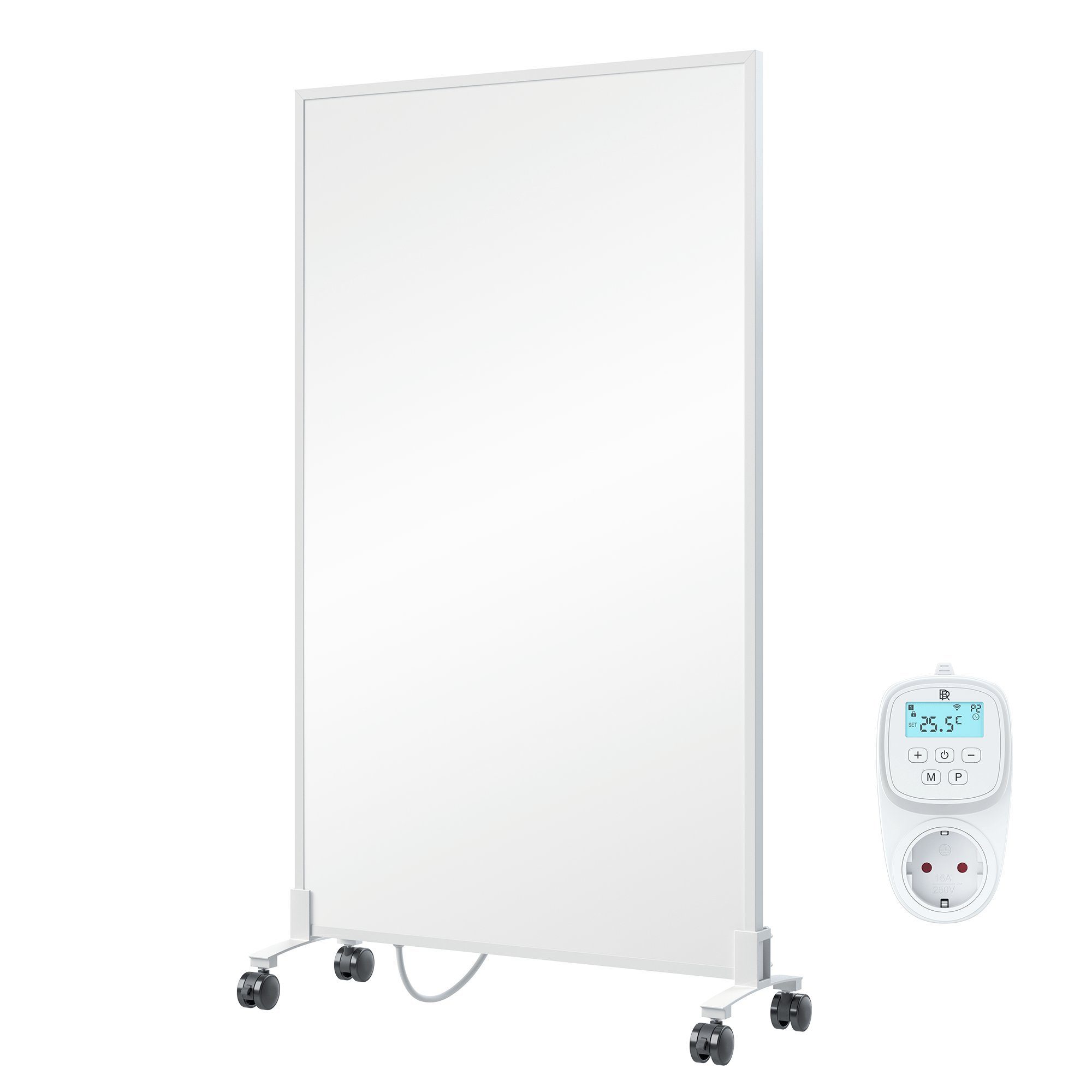 Bringer Infrarotheizung Standgerät, 300-1200 Watt, inkl. Standfüße, 5 Jahre Garantie, TÜV