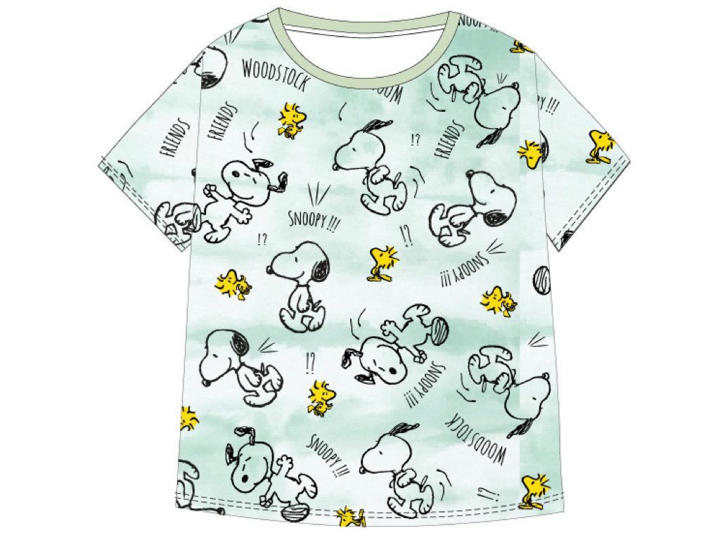 Snoopy T-Shirt mit Snoopy Allover-Motiv