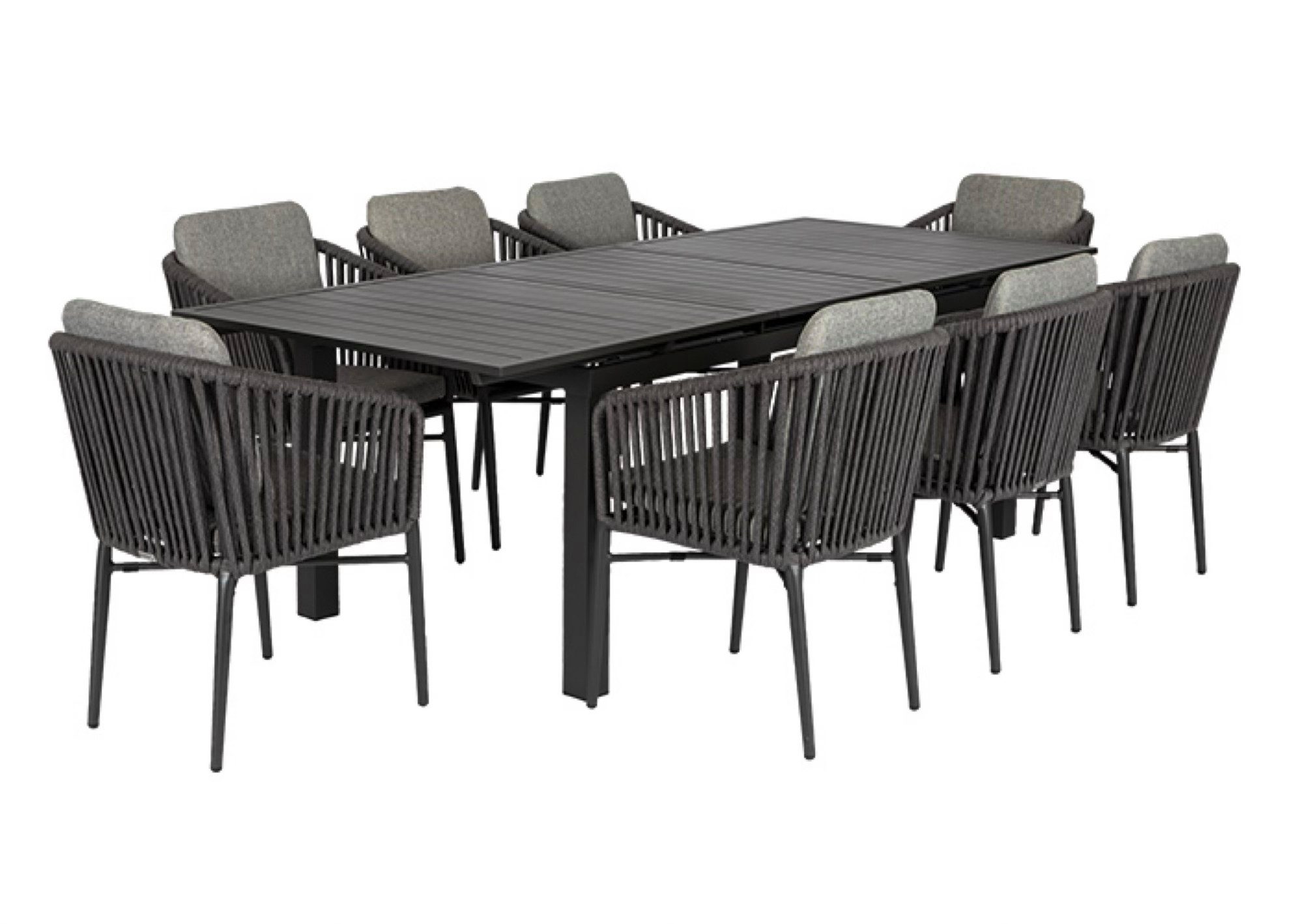 acamp Garten-Essgruppe Stapelstuhl Set Manhattan inkl. günstig online kaufen