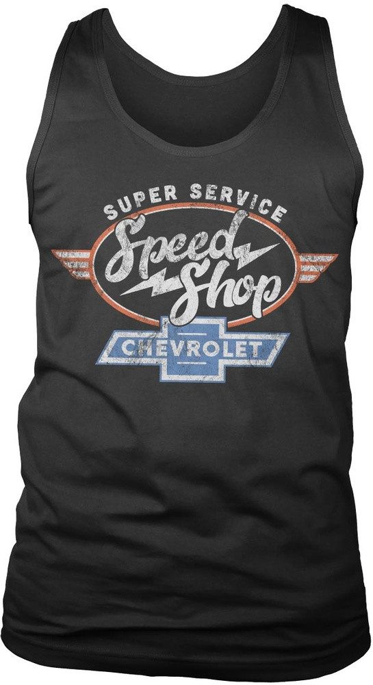 Chevrolet T-Shirt Speed Shop Tank Top