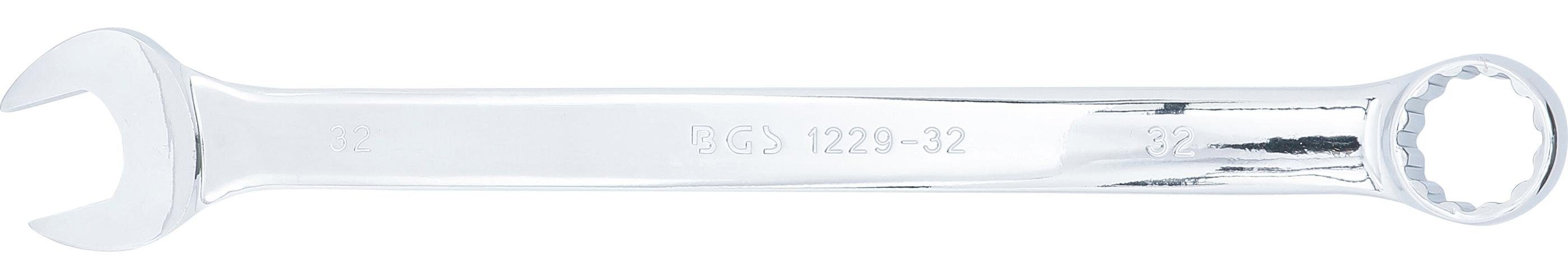 technic BGS Maulschlüssel Maul-Ringschlüssel, lang, extra 32 SW mm