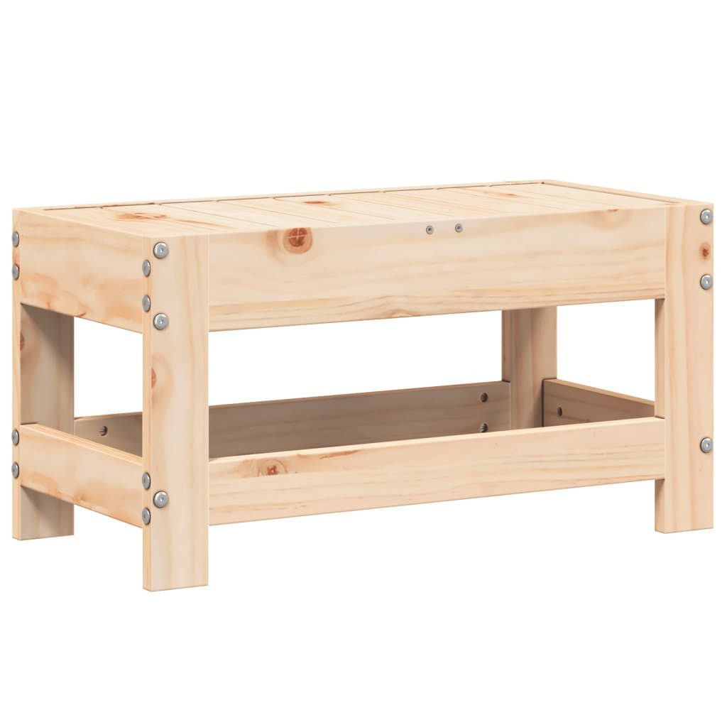 vidaXL Sofaelement Gartenhocker 62x30x32 cm Massivholz günstig online kaufen