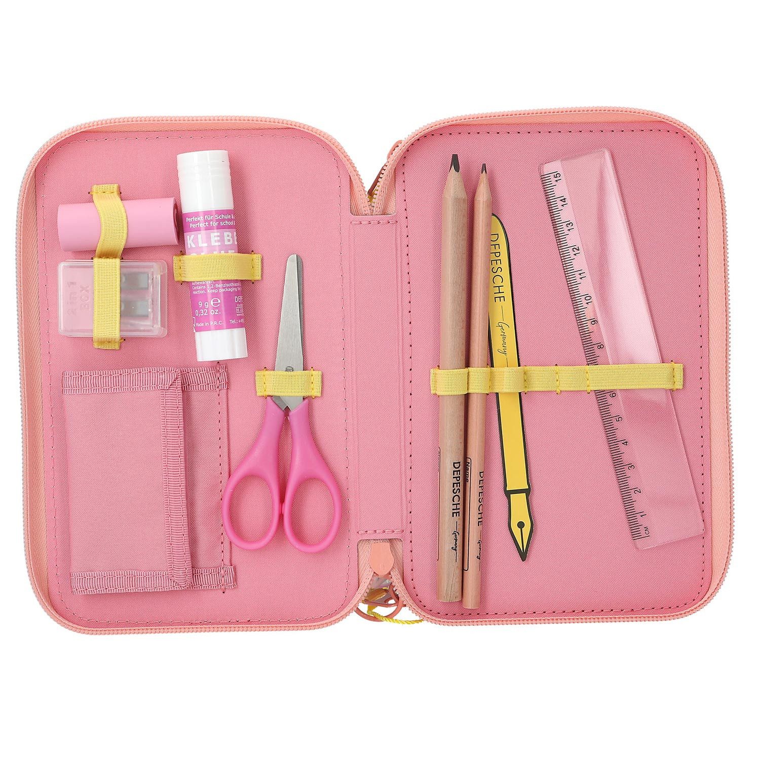 Depesche Federtasche Depesche 3-Fach Federtasche TOPModel JUICY – Bild 3 von 4