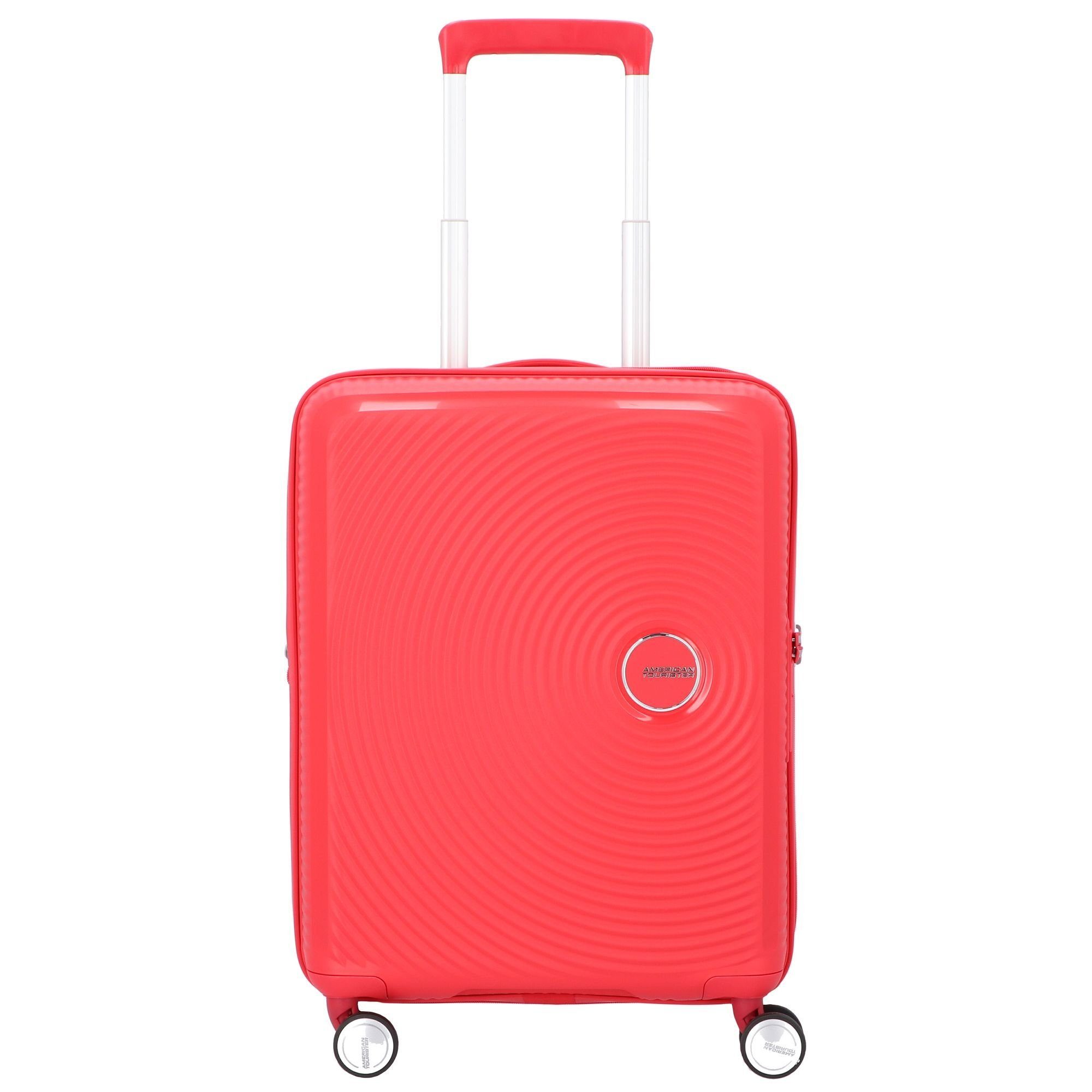 American Rollen, CORAL Tourister® Polypropylen RED 4 Handgepäck-Trolley Soundbox,