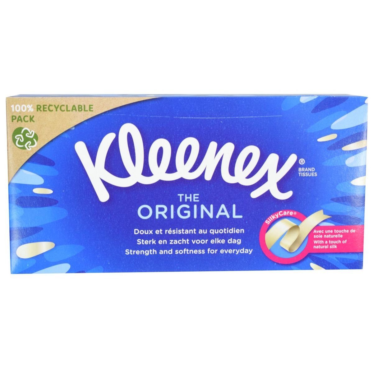 KLEENEX Kosmetiktücher Kleenex das Original Box 72 Kosmetiktücher in praktischer Spender-Box, in praktischer Spenderbox