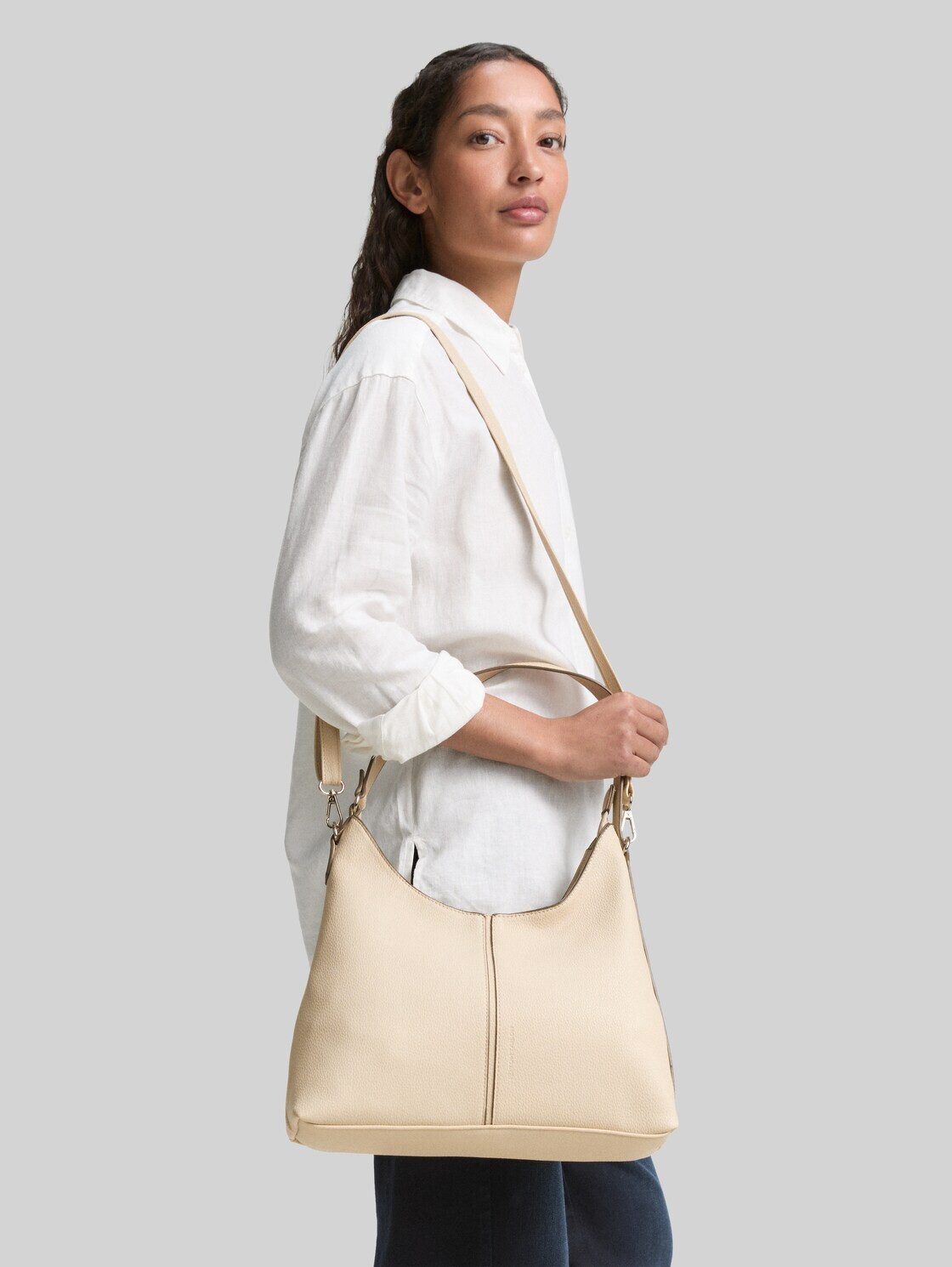 TOM TAILOR Beuteltasche Bags, TTJEMA M Beuteltasche mit Ziernaht
