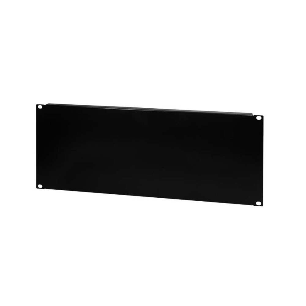 LogiLink Blende 19" Geschlossenes Blindpanel 4HE PN104B, schwarz, Abdeckung von Leerfeldern im Verteiler, Abdeckblech
