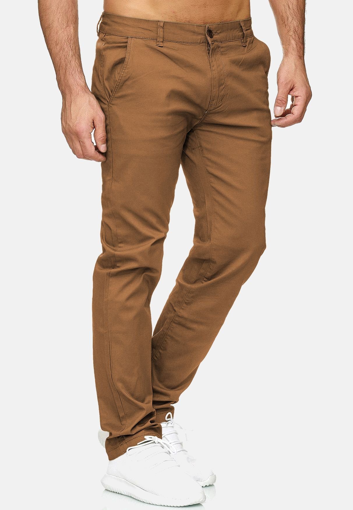 Egomaxx Chinohose Stretch Basic Denim Design Fredy & Roy (1-tlg) CLIFF günstig online kaufen