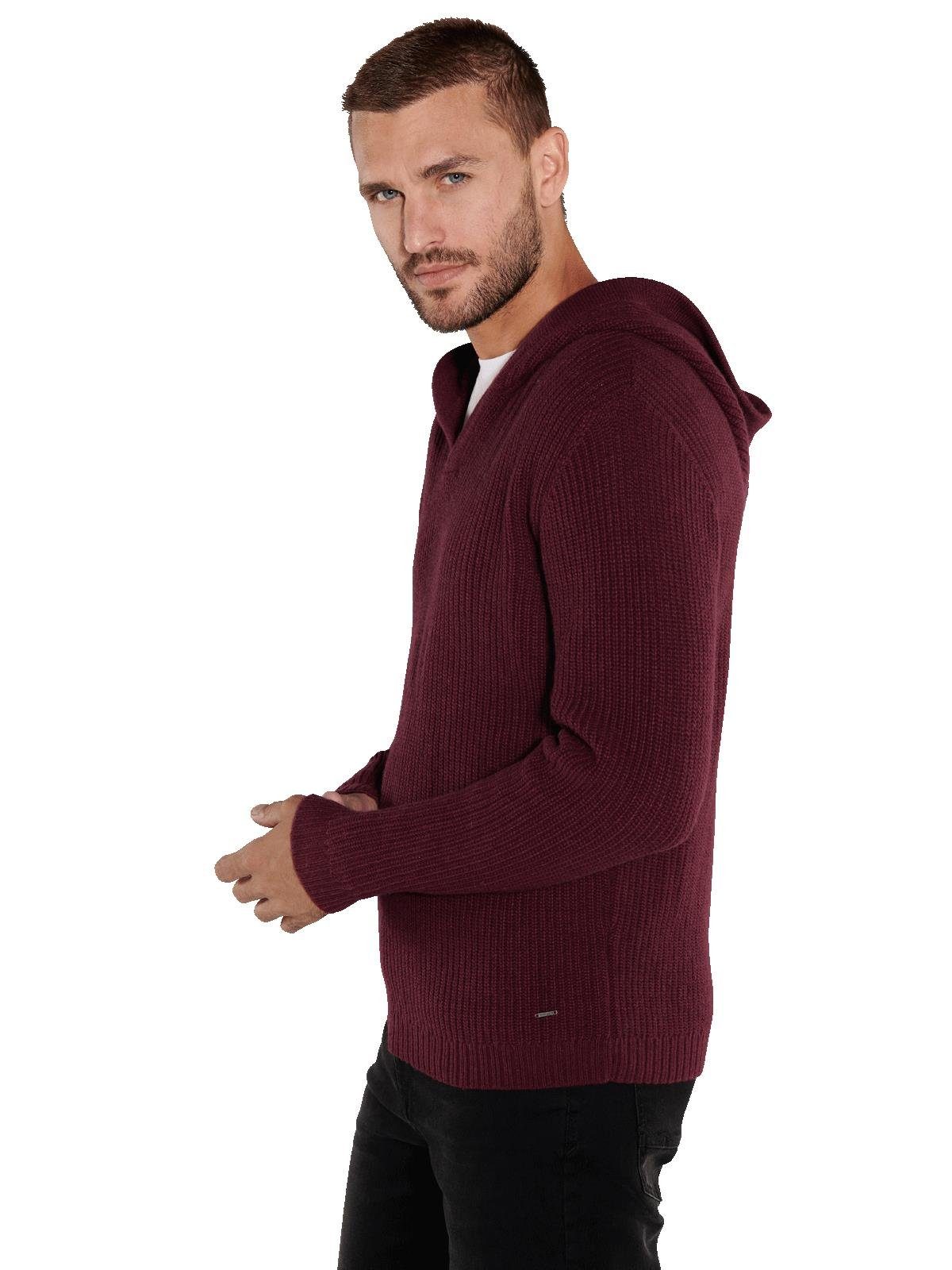 emilio adani Strickpullover emilio adani Herren Pullover mit Kapuze, Dunkel günstig online kaufen