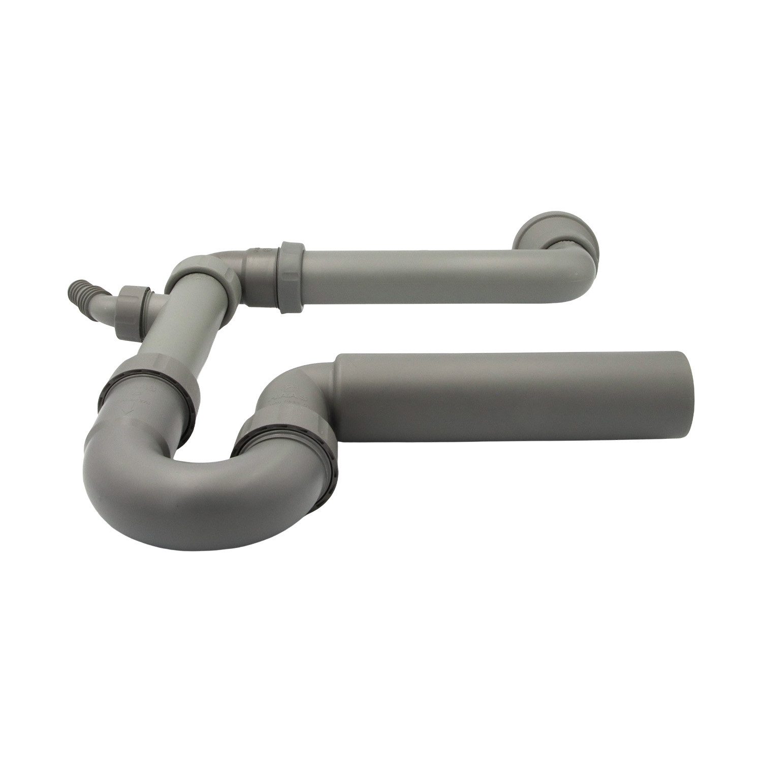 Haas Otto Siphon Adapter für IKEA®-Spülen-Ablauf-und Siphon 1 1/2" DN50 – Bild 5 von 5