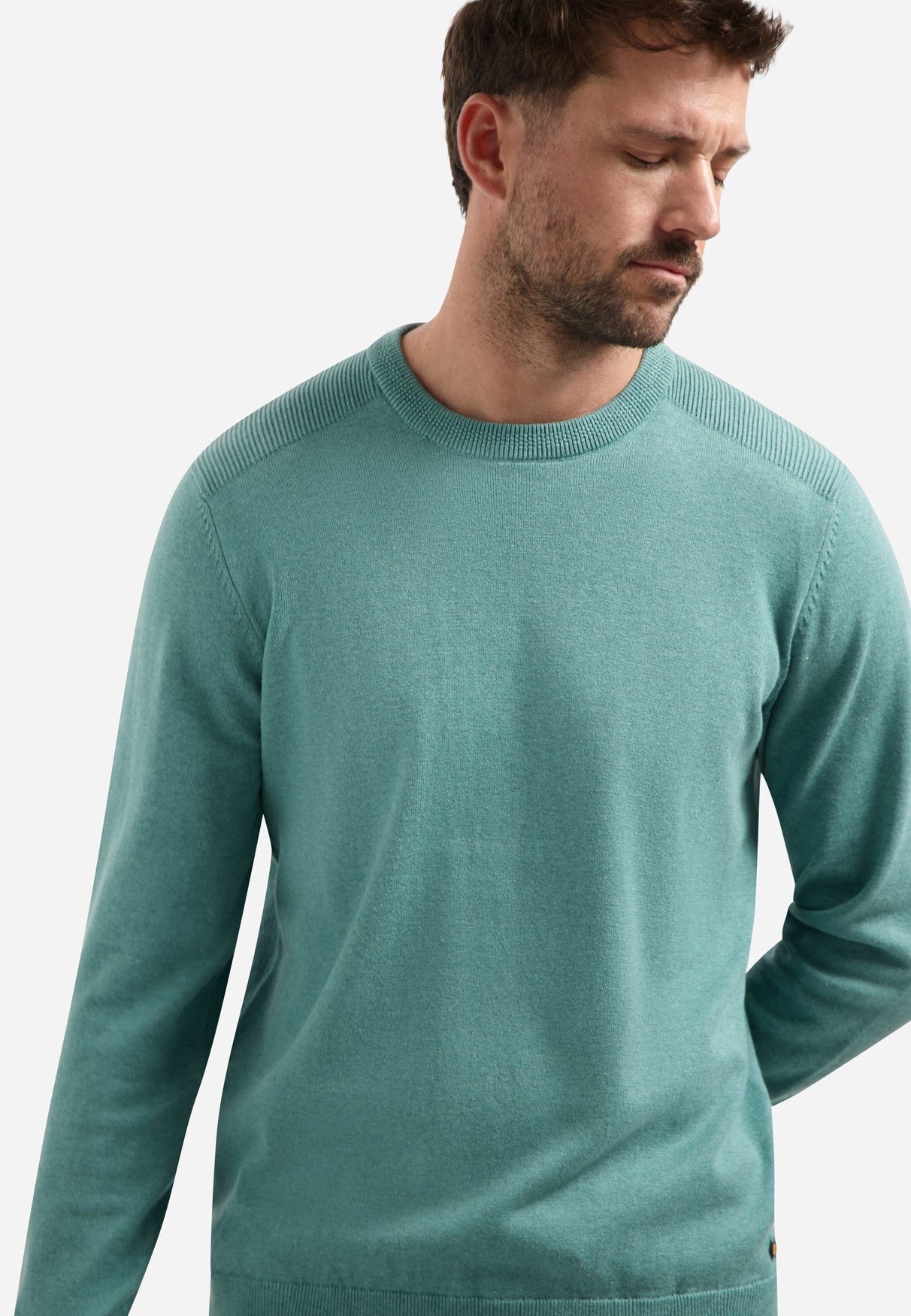 NO EXCESS Strickpullover Pullover Crewneck Melange