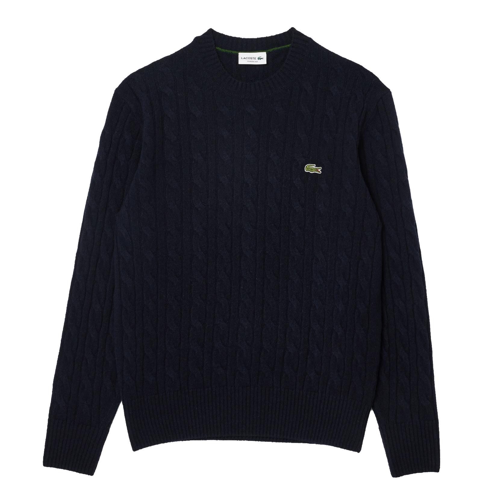 Lacoste Sweatshirt Lacoste Cable Knit Sweater  günstig online kaufen