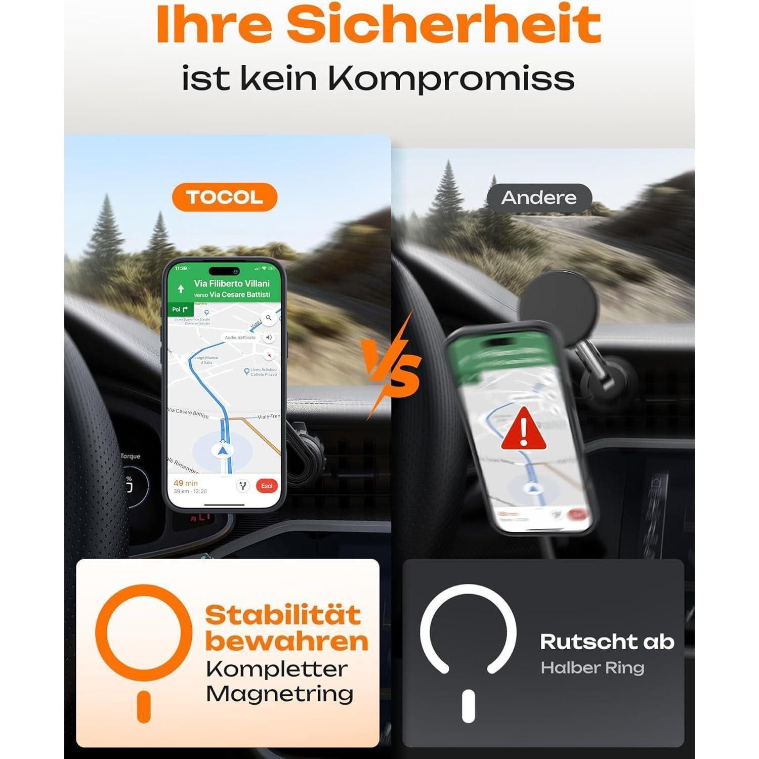LuxusKollektion Handyhülle Hülle iPhone 17 Pro MagSafe transluzent matt rosa – Bild 3 von 5