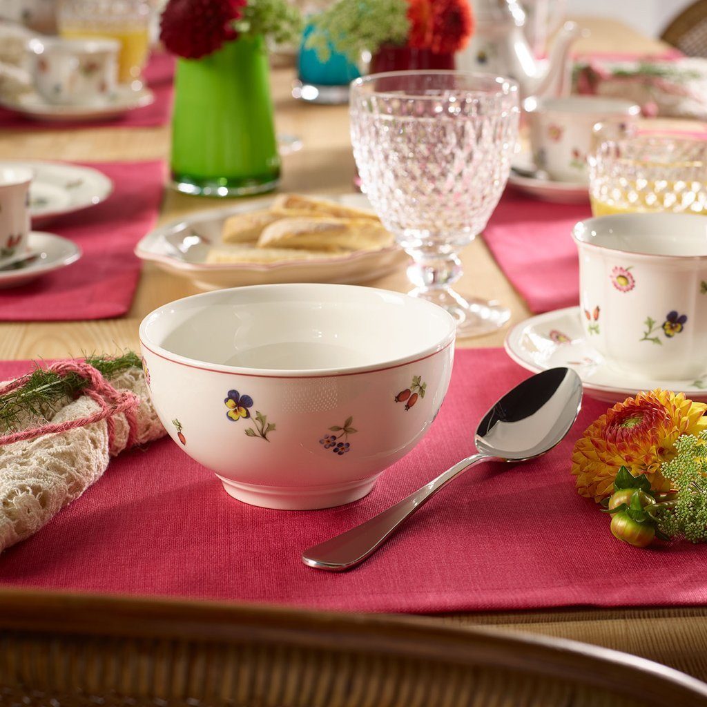 Villeroy & Boch Müslischale Petite Fleur Müslischale, Porzellan, (1-tlg), Premium Porcelain, mikrow.- & spülm.sicher, Made in Germany