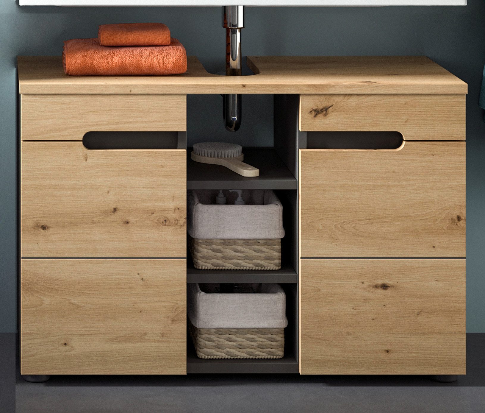 Inn.Furn Waschbeckenunterschrank Cooper (Unterschrank in Artisan günstig online kaufen