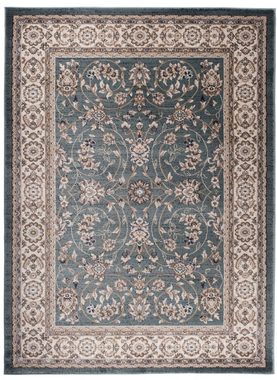 Orientteppich Oriente Teppich - Traditioneller Teppich Orient Blau, Mazovia, 60 x 100 cm, Geeignet für Fußbodenheizung, Pflegeleicht, Wohnzimmerteppich