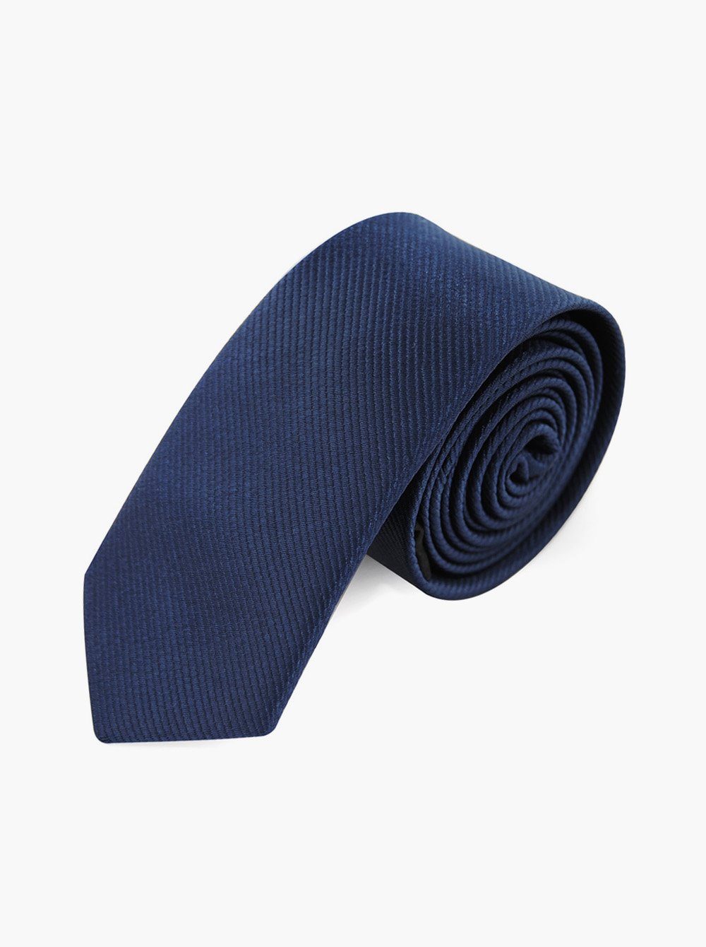 axy Krawatte Herren Krawatte 5.0 cm breit einfarbig perfektes Geschenk Seidenkrawatte, mit Geschenkbox Navyblau