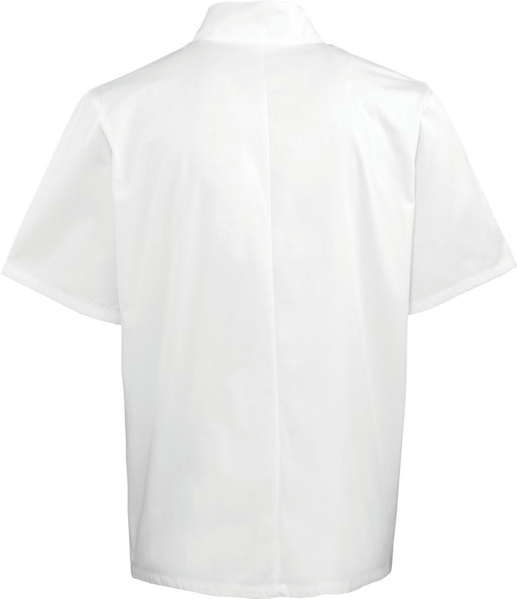 Premier Workwear Kochjacke Studded Front Short Sleeve Chef´s Jacket XS bis 3XL